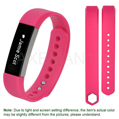 Fitbit Alta/HR/Ace Replacement Band Secure Strap Wristband Soft Silicone Bracelet