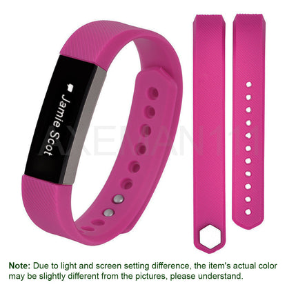 Fitbit Alta/HR/Ace Replacement Band Secure Strap Wristband Soft Silicone Bracelet