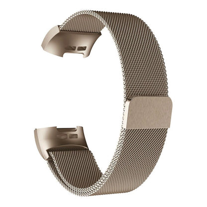 Fitbit Charge 3/4 Band Metal Stainless Steel Milanese Loop Strap Wristband