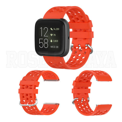 Fitbit Versa 1/2/Lite Replacement Bands Silicone Breathable Smart Watch Strap