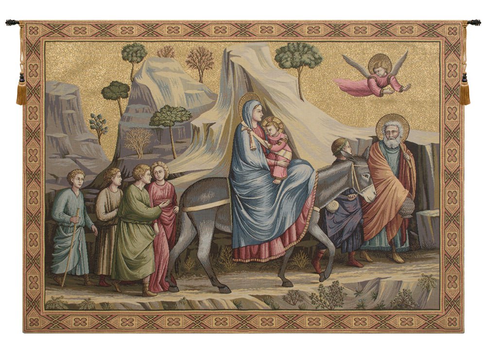 Flight into Egypt Italian Tapestry - RoseStraya.com