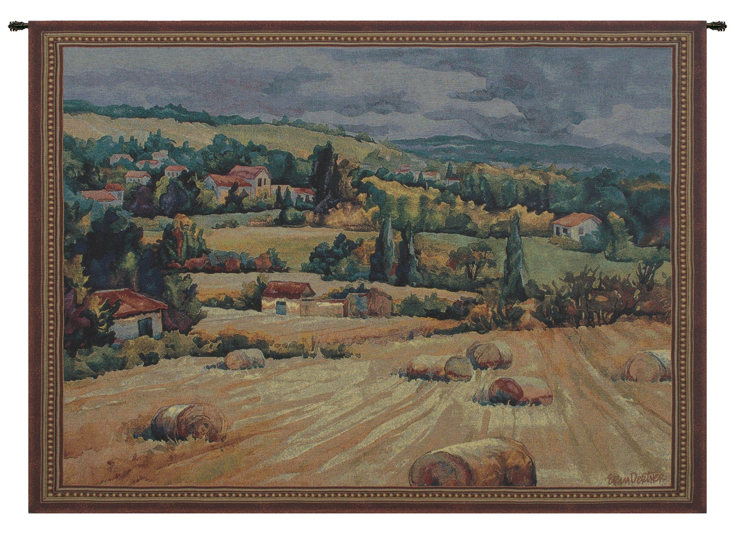 French Farmland Tapestry Wall Art - RoseStraya.com