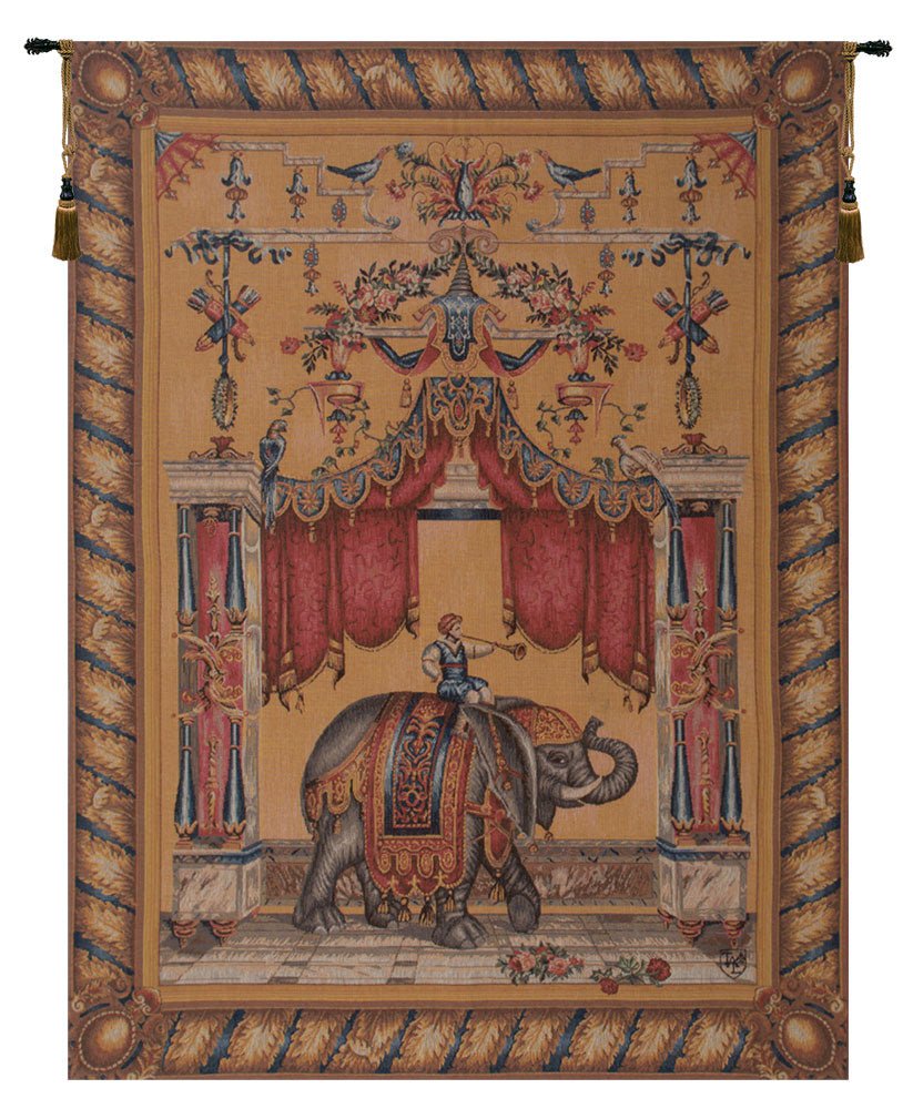 Grotesque Elephant French Tapestry - RoseStraya.com