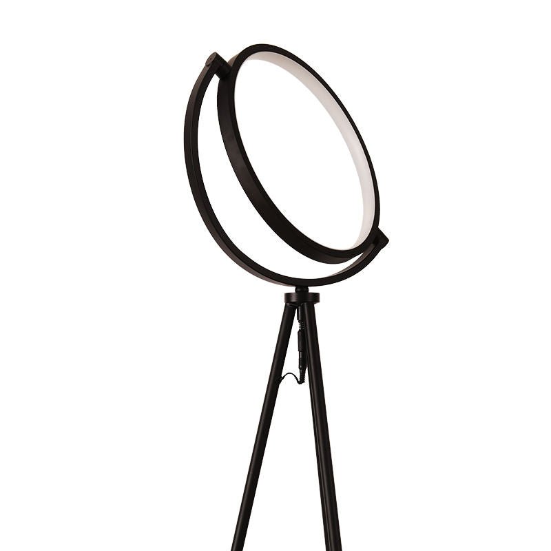 Halo Floor Lamp Modern LED Tripod Floor Light Home Hotel Office Decoration - RoseStraya.com