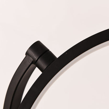 Halo Floor Lamp Modern LED Tripod Floor Light Home Hotel Office Decoration - RoseStraya.com
