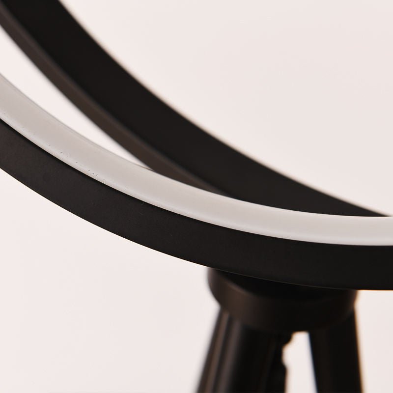 Halo Floor Lamp Modern LED Tripod Floor Light Home Hotel Office Decoration - RoseStraya.com