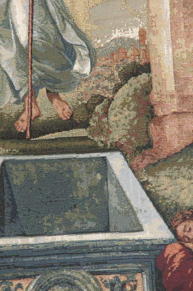 Jesus Resurrected European Tapestry Wall Art Decor Alberto Passini Lining & Tunnel - RoseStraya.com