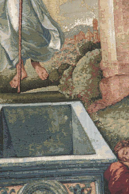 Jesus Resurrected European Tapestry Wall Art Decor Alberto Passini Lining & Tunnel - RoseStraya.com