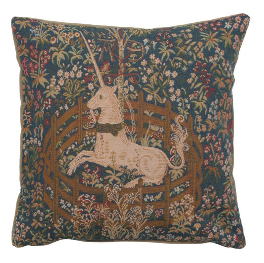 La Licorne Captive I French Cushion - RoseStraya.com