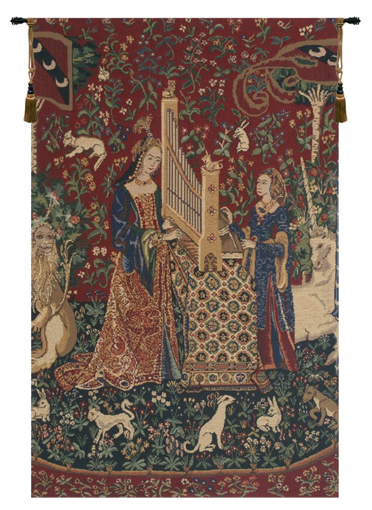 Lady and the Organ III Tapestry Wholesale - RoseStraya.com