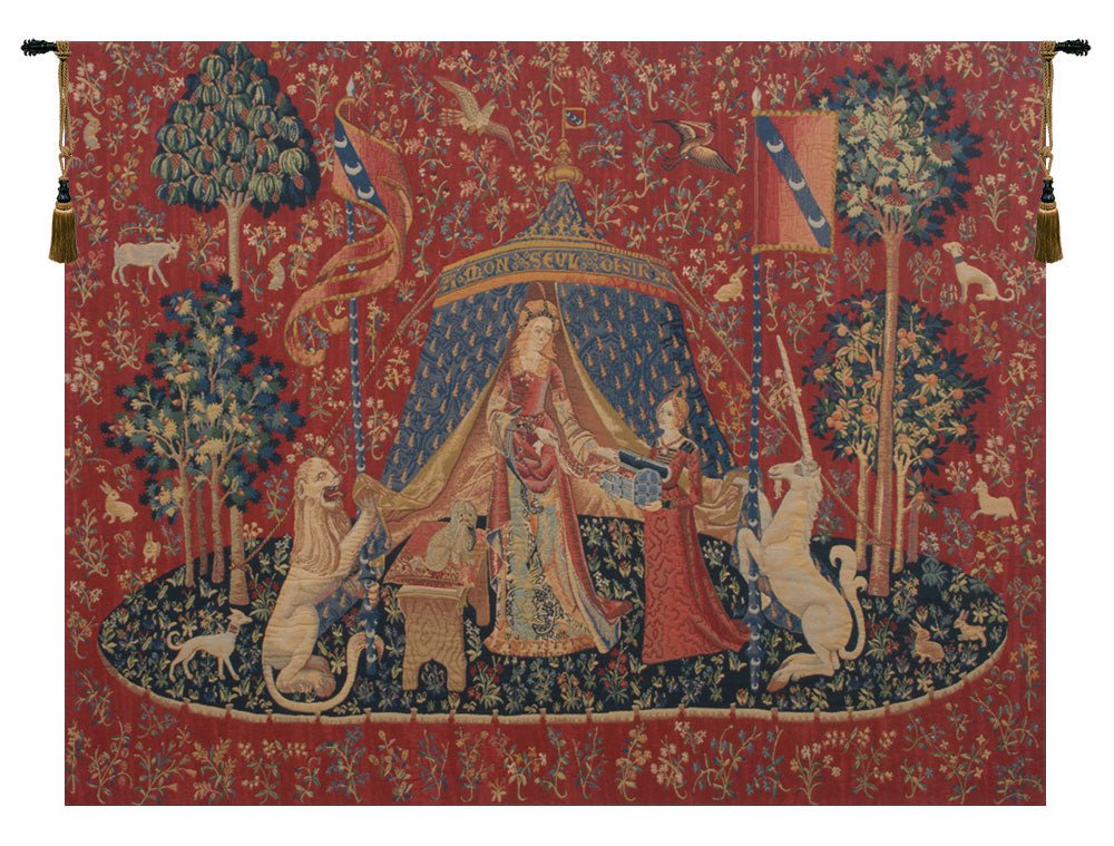 Le Desir Fonce Belgian Tapestry Wall Art - RoseStraya.com