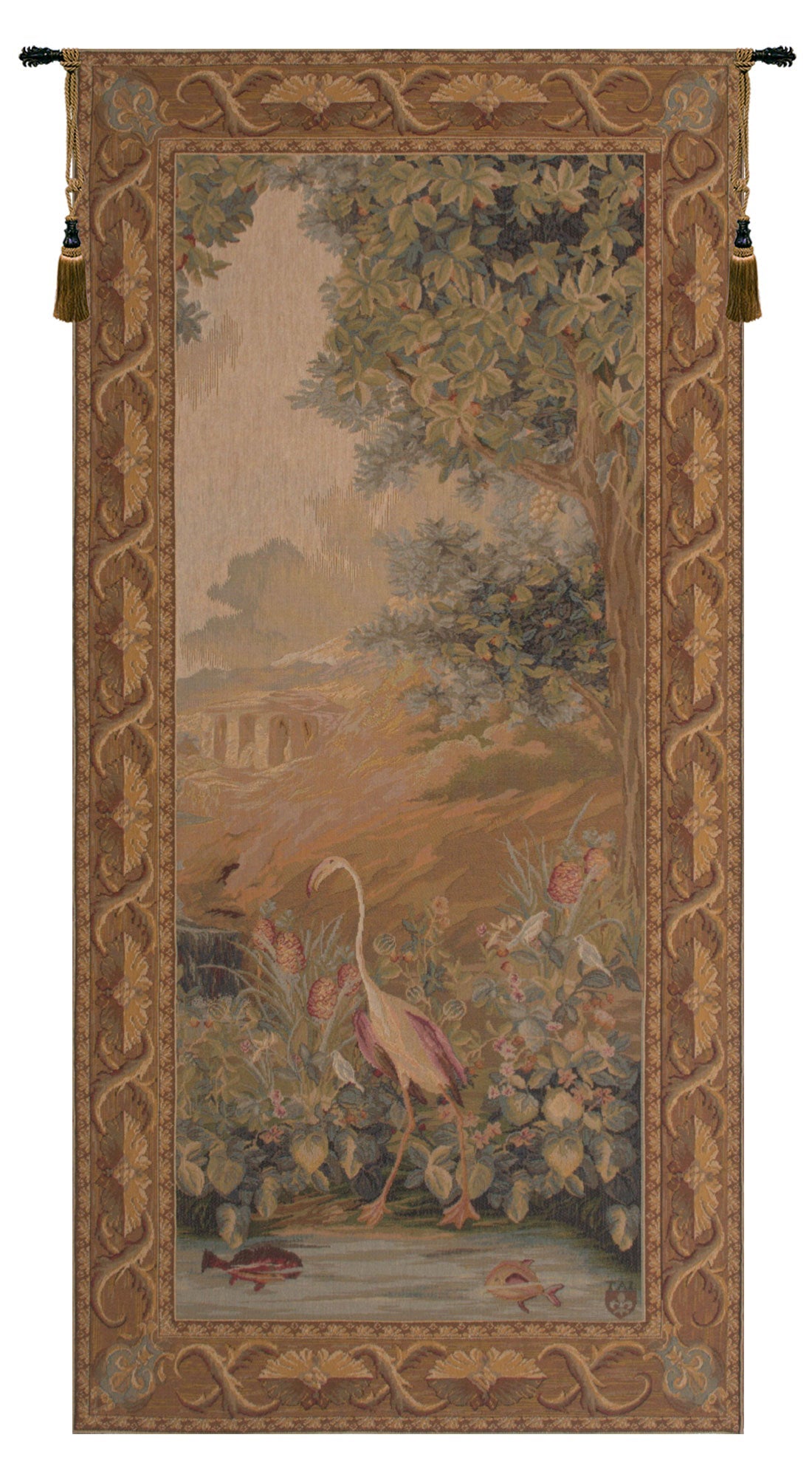 Le point Deau Flamant Rose French Tapestry - RoseStraya.com