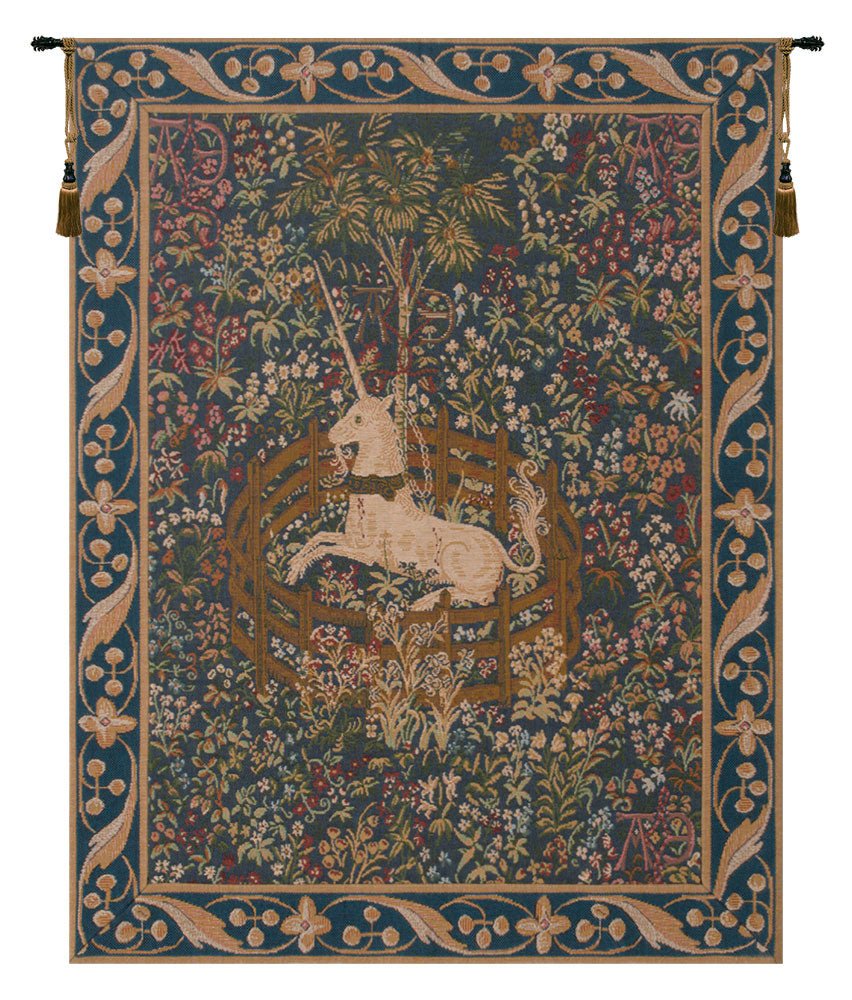 Licorne Captive French Tapestry - RoseStraya.com