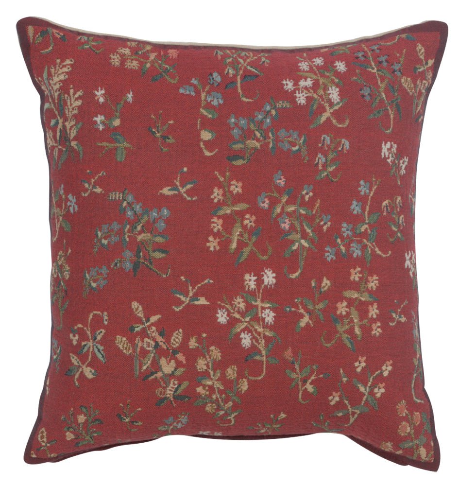 Licorne Mille Fleurs II European Cushion - RoseStraya.com