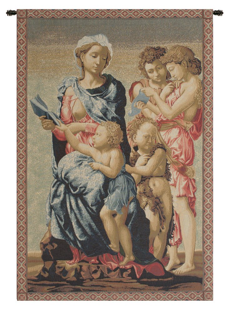 Madonna from Manchester Italian Tapestry - RoseStraya.com