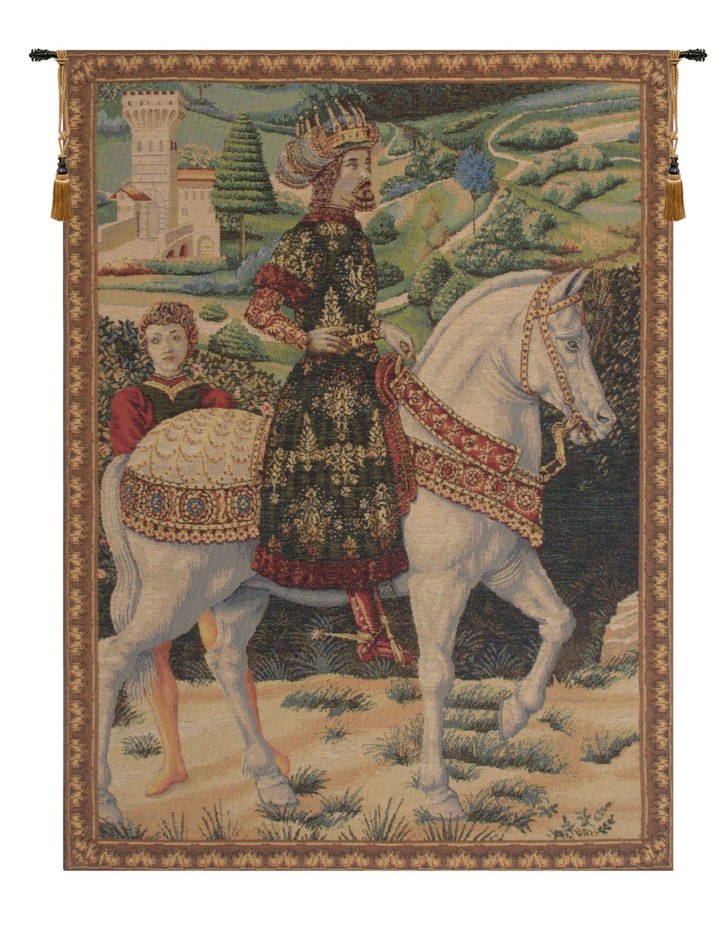 Melchior French Tapestry - RoseStraya.com