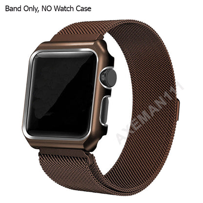 Apple Watch Band Series 6,5,4,3,2,1,SE Milanese Loop Magnetic Stainless Steel Strap