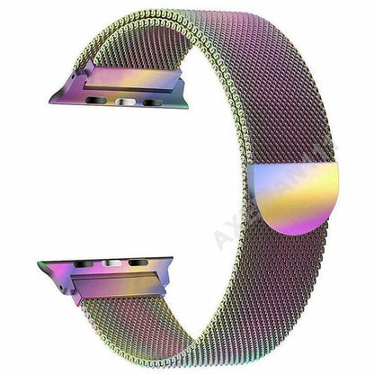 Apple Watch Band Series 6,5,4,3,2,1,SE Milanese Loop Magnetic Stainless Steel Strap