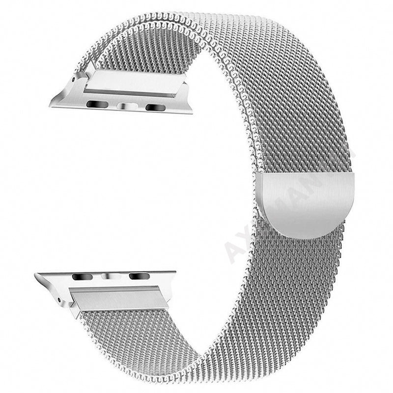 Apple Watch Band Series 6,5,4,3,2,1,SE Milanese Loop Magnetic Stainless Steel Strap