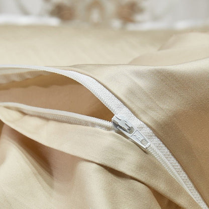 Nilofar 1000TC Satin Jacquard Egyptian Cotton Luxury European Duvet Cover Sets - RoseStraya.com