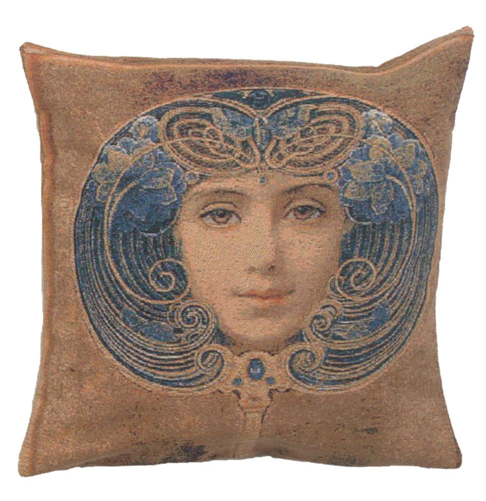 Nouveau Tresses Decorative Pillow Cushion Cover - RoseStraya.com