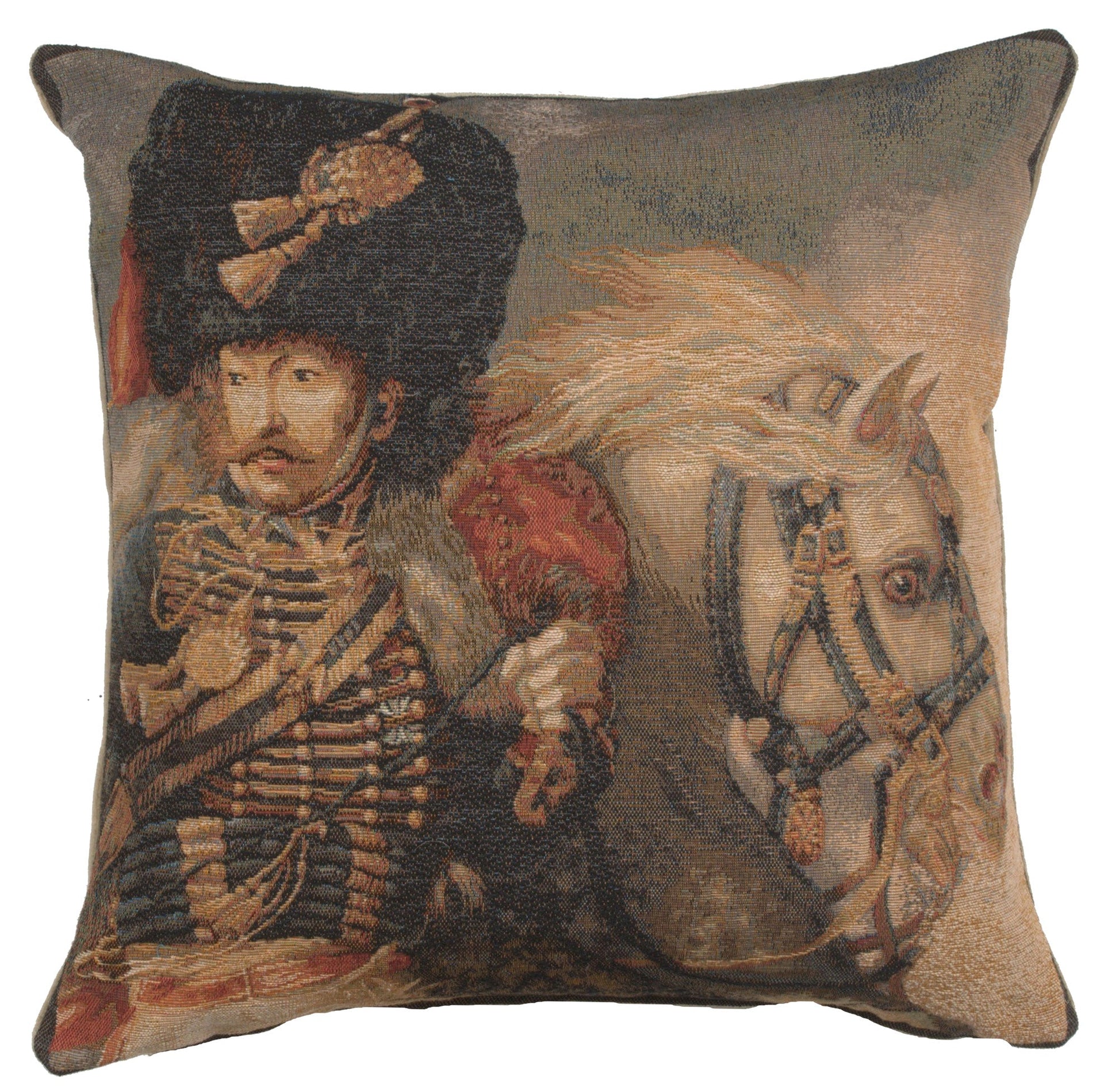 Officer of the Guard French Cushion - RoseStraya.com