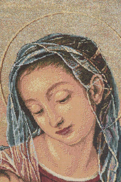 Our Lady of Divine Providence European Tapestry Wall Art Decor Alberto Passini - RoseStraya.com