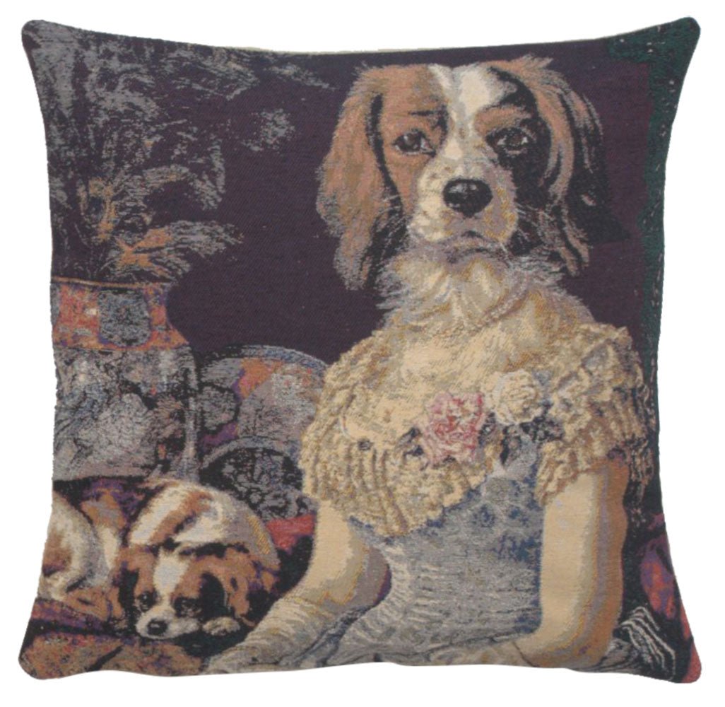 Poncelet Dame Decorative Pillow Cushion Cover - RoseStraya.com