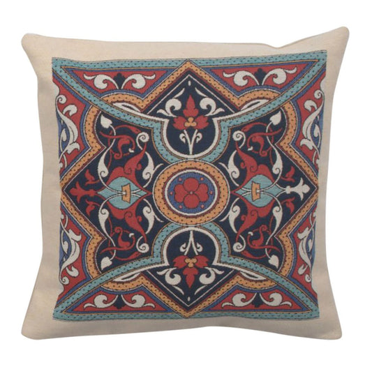 Poppy Mandala Decorative Pillow Cushion Cover - RoseStraya.com