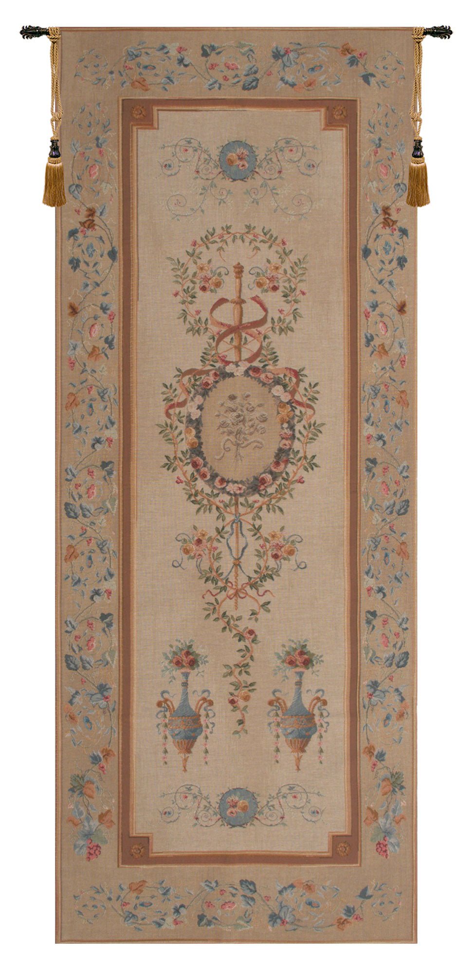 Portiere Bouquet French Tapestry - RoseStraya.com