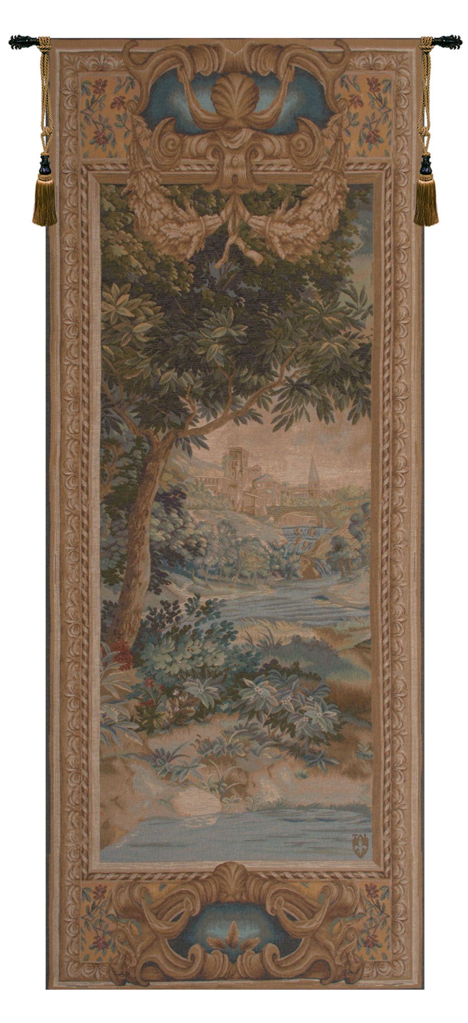 Portiere Cascade I French Tapestry - RoseStraya.com