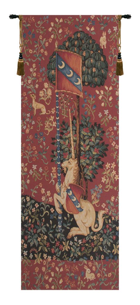 Portiere Medieval Unicorn European Tapestry - RoseStraya.com