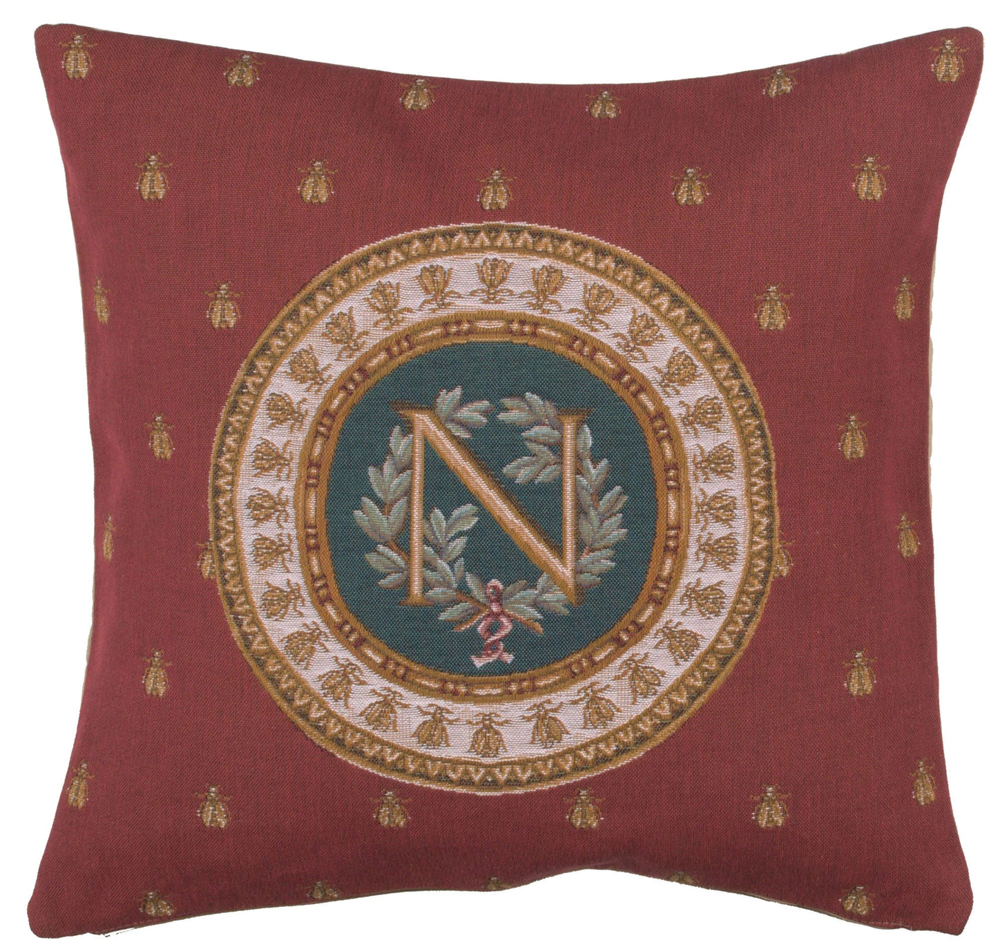 Red Napoleon French Cushion - RoseStraya.com