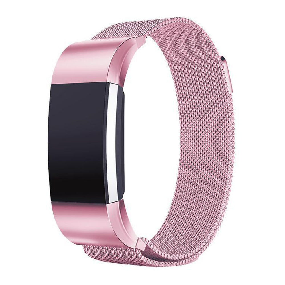 Fitbit Charge 2 Bands Magnetic Milanese Loop Stainless Steel Replacement Strap