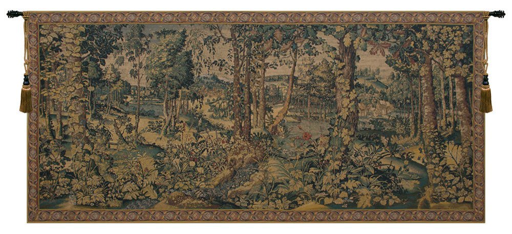 Royal Hunting Woods Belgian Tapestry Wall Art - RoseStraya.com