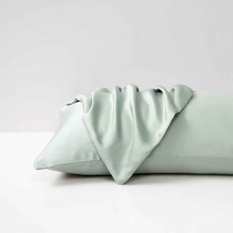 Set 2Pcs Chloe Oganic Bamboo Silk Lyocell Cooling Pillowcases - RoseStraya.com