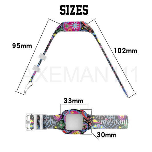 Garmin Vivofit JR3 Junior Watch Band Replacement Wristband Tracker Printed Strap