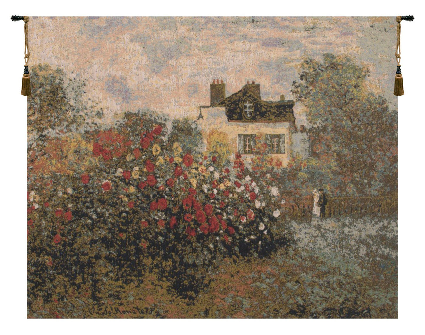The House Of Claude Monet European Tapestry - RoseStraya.com