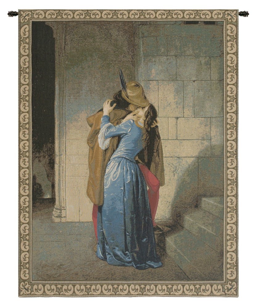 The Kiss Italian Tapestry - RoseStraya.com