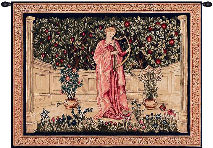 The Minstrel French Tapestry - RoseStraya.com