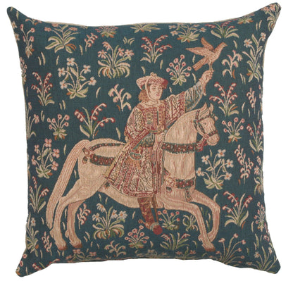 The Rider 1 French Tapestry Cushion Cover Elegant Home Living Room Decor - RoseStraya.com