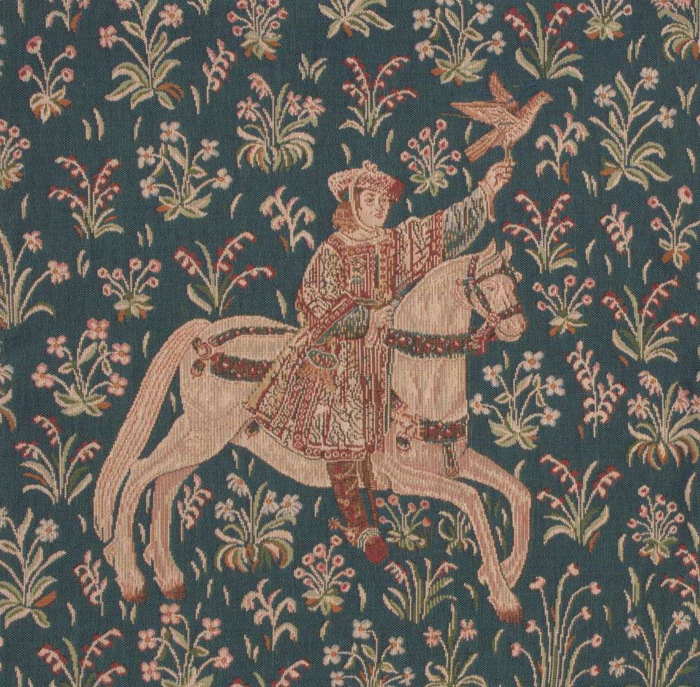 The Rider 1 French Tapestry Cushion Cover Elegant Home Living Room Decor - RoseStraya.com