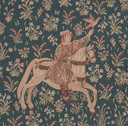 The Rider 1 French Tapestry Cushion Cover Elegant Home Living Room Decor - RoseStraya.com