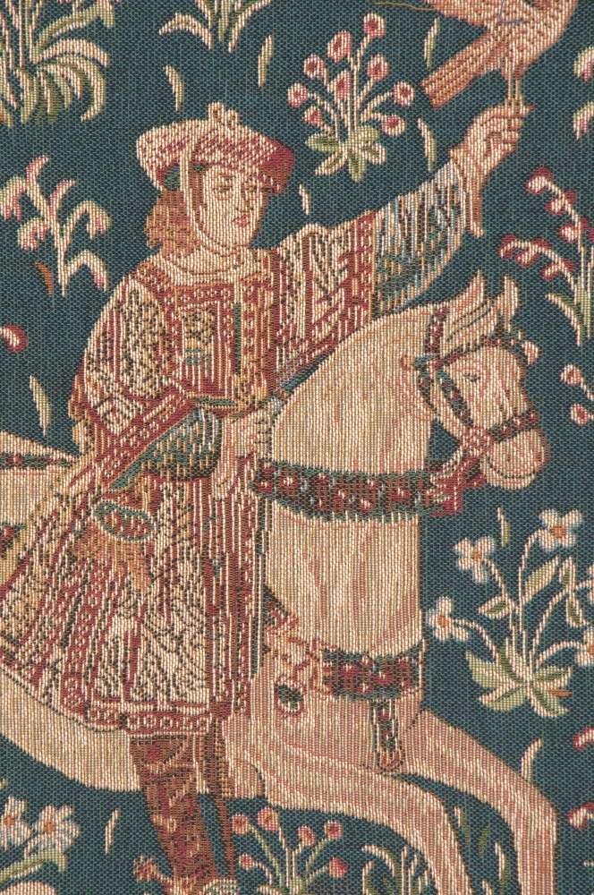 The Rider 1 French Tapestry Cushion Cover Elegant Home Living Room Decor - RoseStraya.com