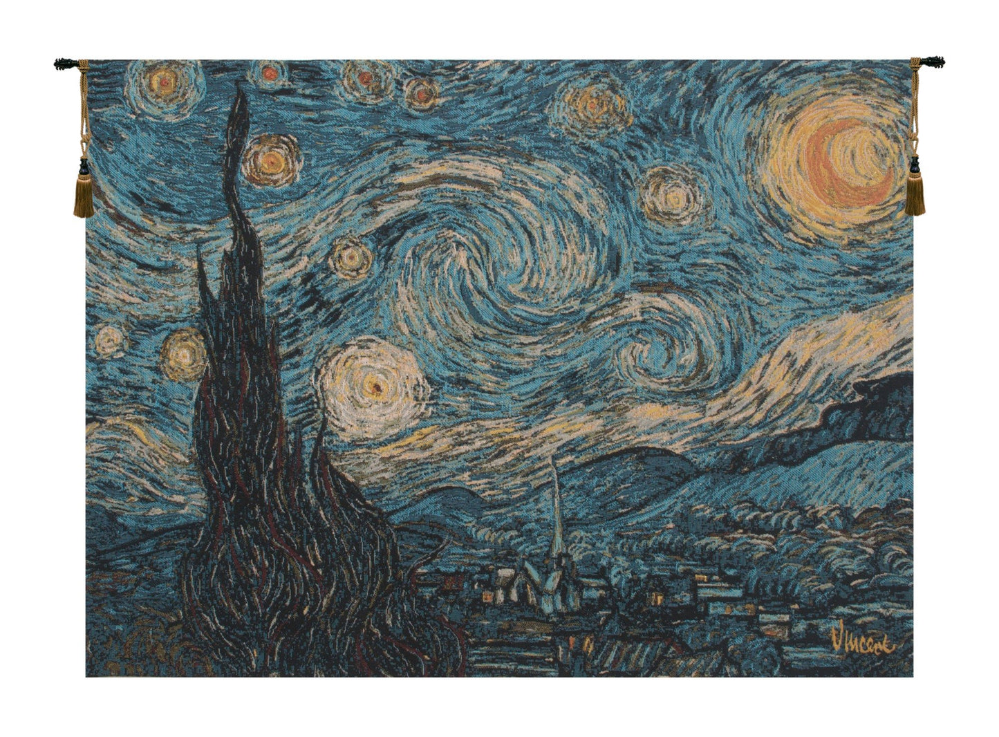 The Starry Night European Tapestry - RoseStraya.com