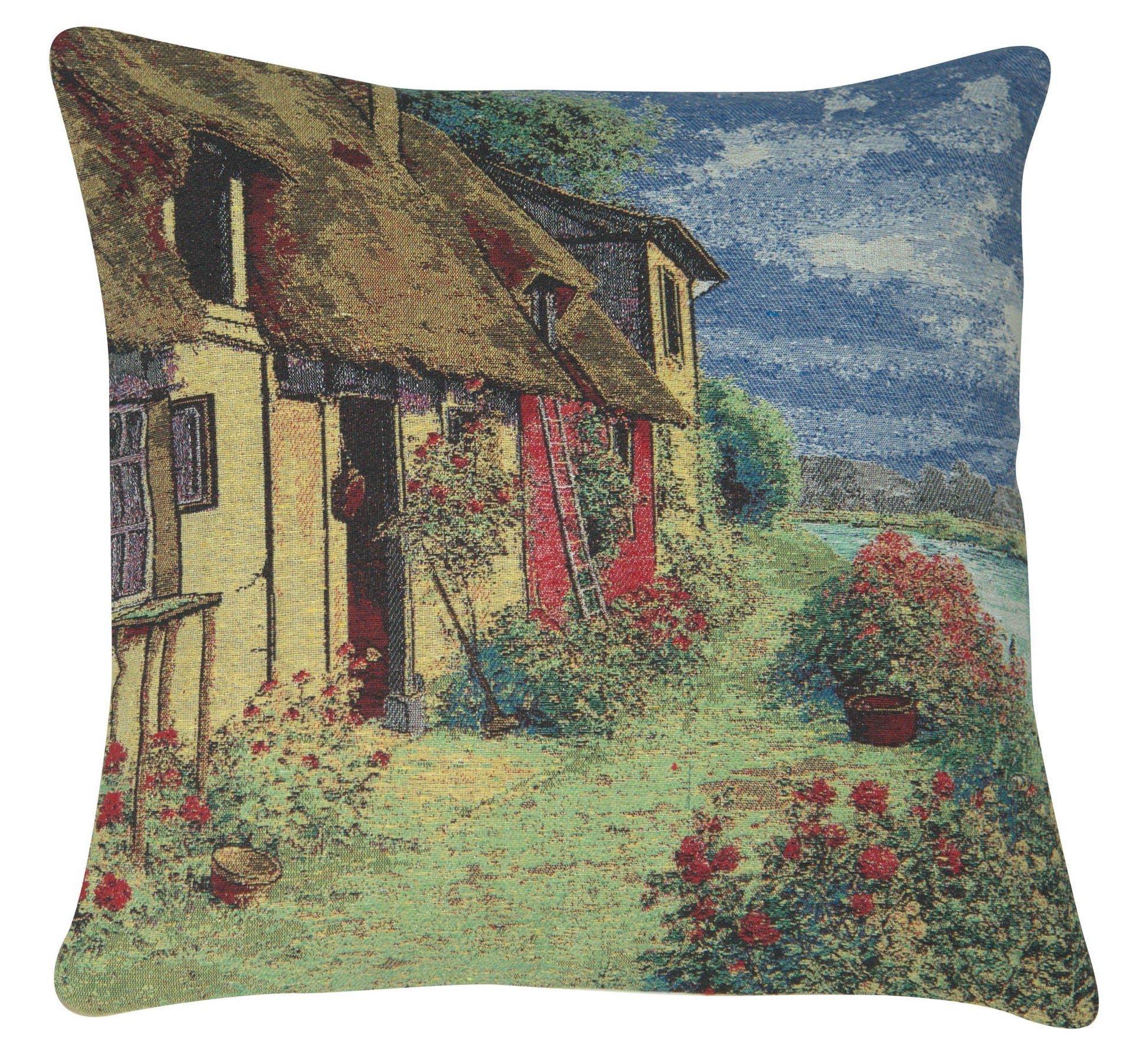Tranquil Cottage Decorative Pillow Cushion Cover - RoseStraya.com