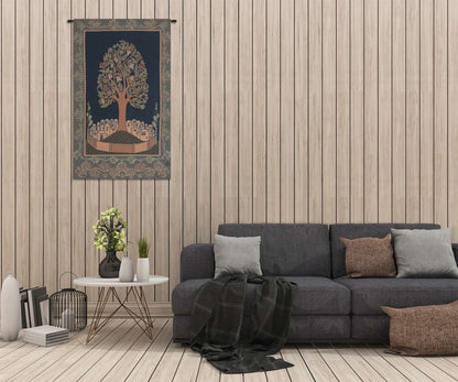 Tree of Life 4 European Tapestry Wall Art Decor William Morris Lining & Tunnel - RoseStraya.com
