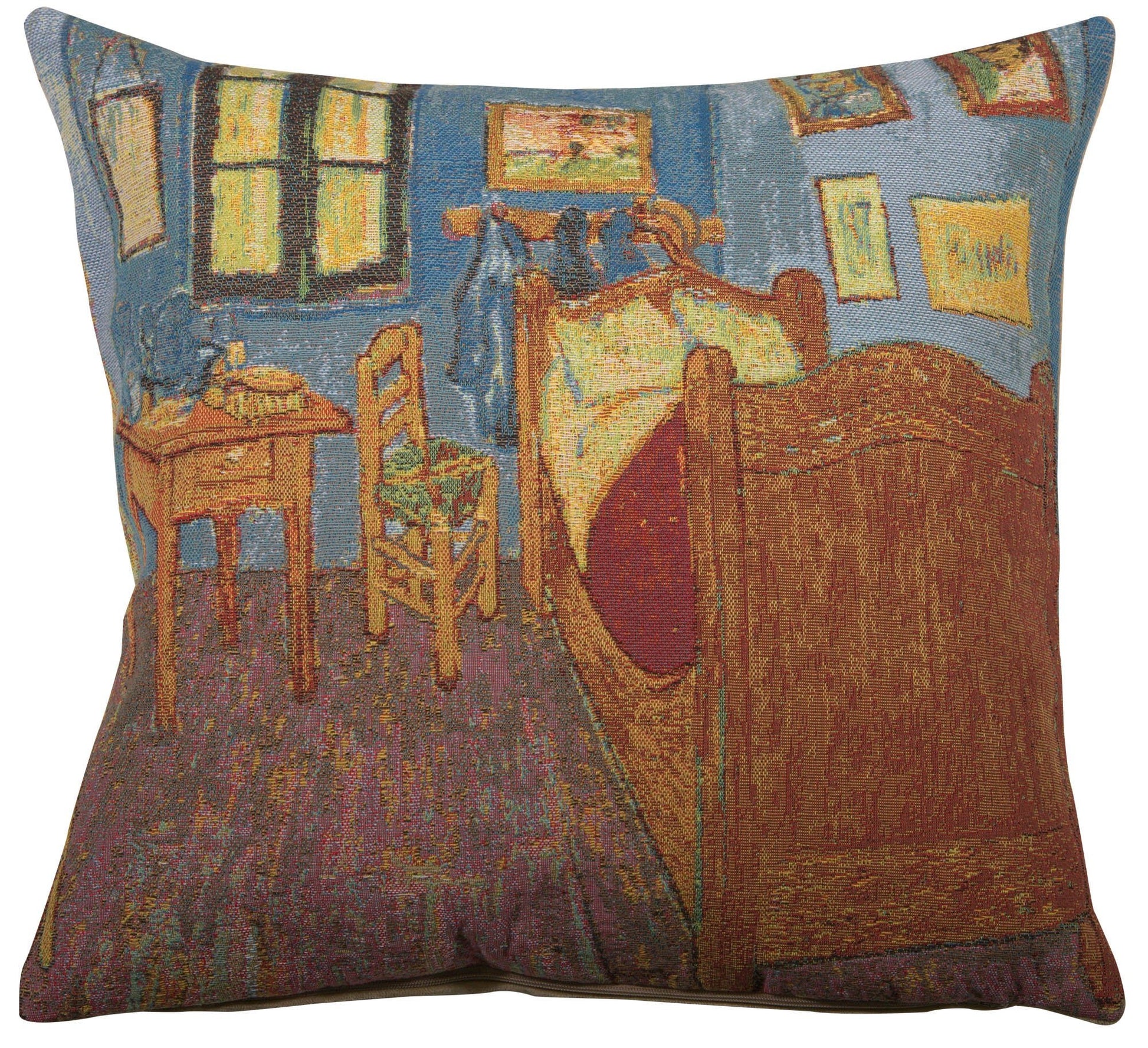 Van Gogh's La Chambre European Cushion Covers - RoseStraya.com