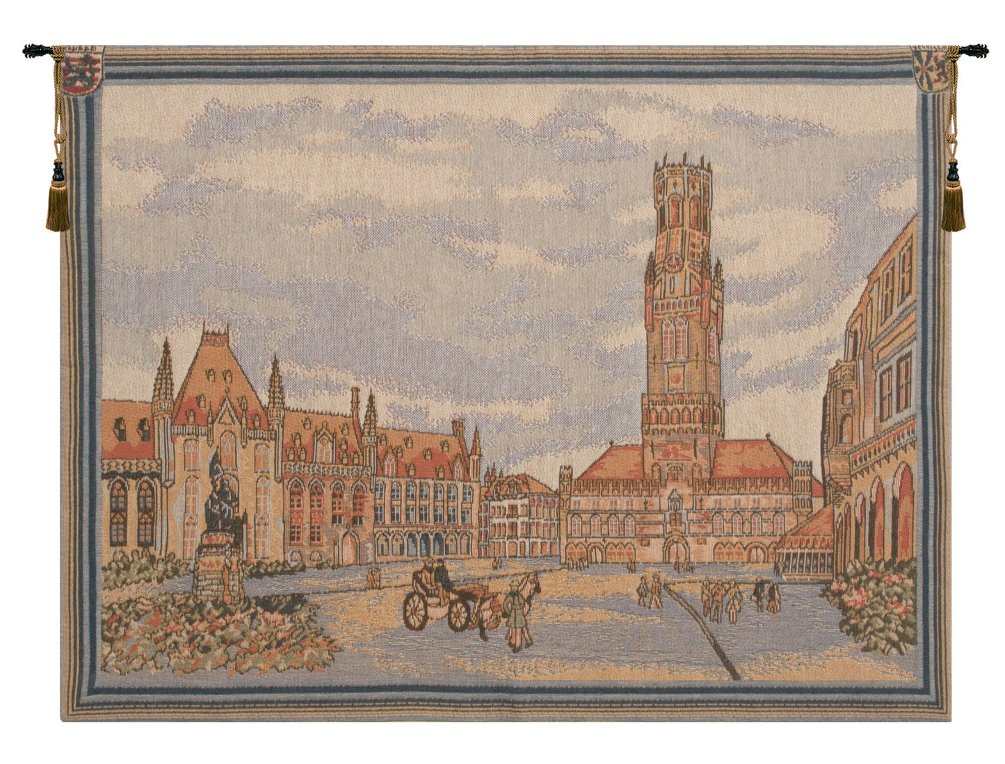 Views of Bruges I European Tapestry - RoseStraya.com