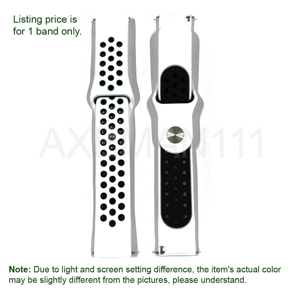 Fitbit Versa 1/2/Lite/SE Watch Band Silicone Replacement Strap Sports Wristband